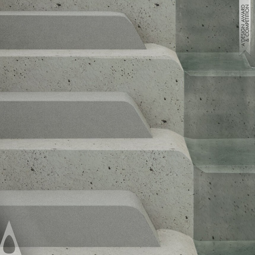 Chi-Hao Chiang's Karst Water Filtration Staircase