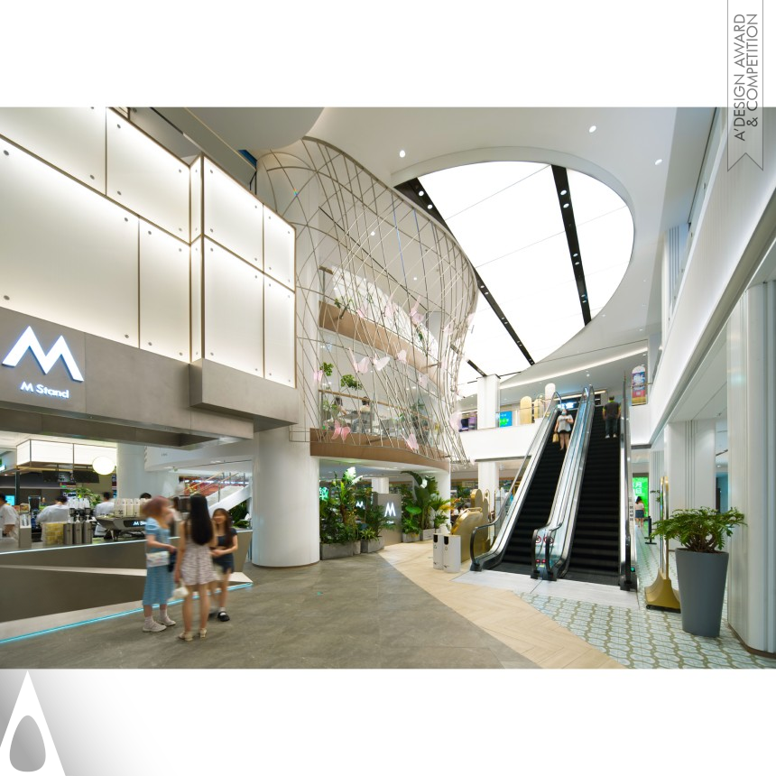 Mixc Food Hall designed by Material Matters