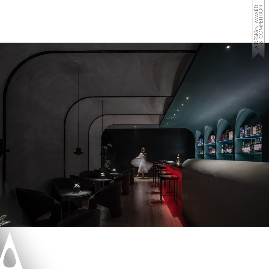 Bronze Interior Space and Exhibition Design Award Winner 2022 WM Coffee Whisky Bar 