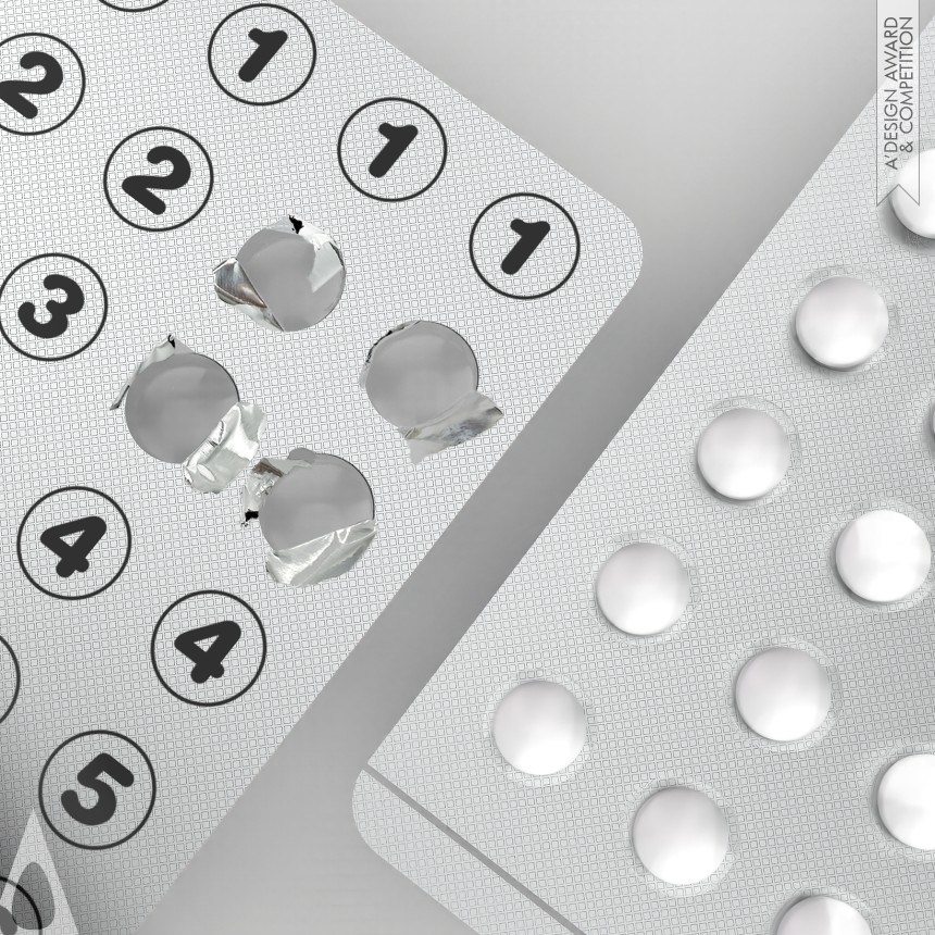 Life Care Pill Packaging designed by Zhongpeng Zheng