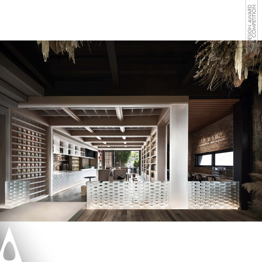 Silver Interior Space and Exhibition Design Award Winner 2022 Yulin Ueno Bookstore 