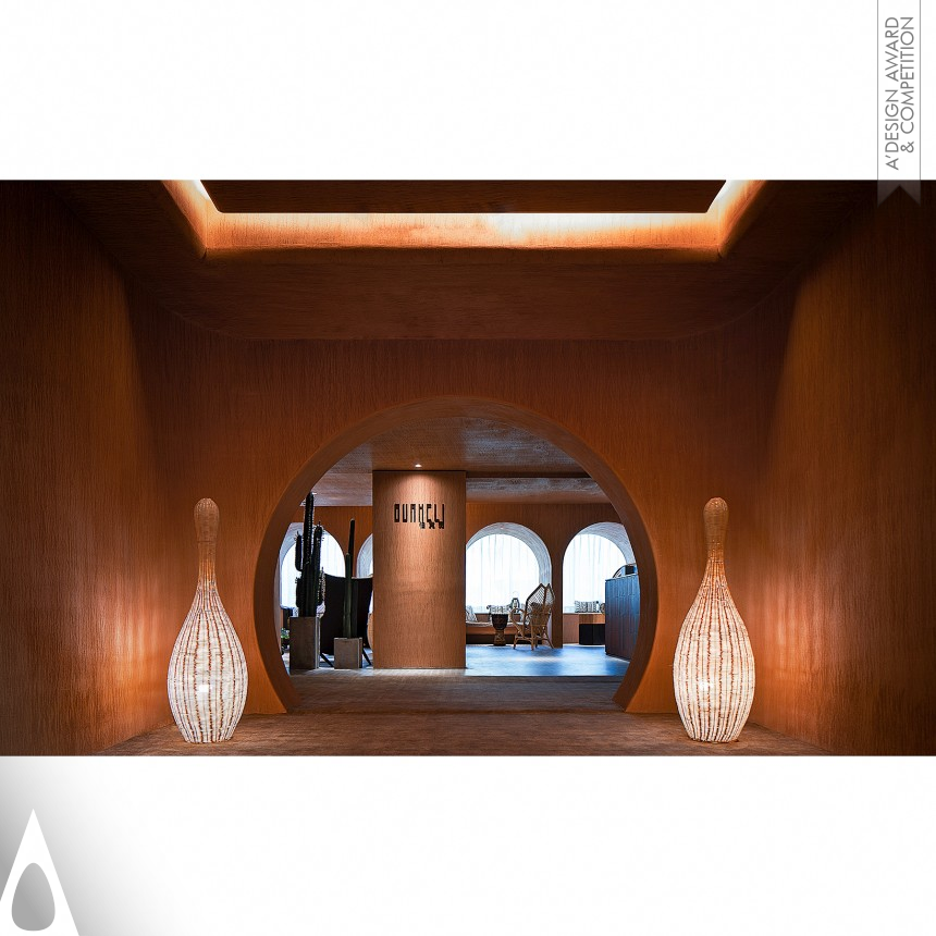 Golden Interior Space and Exhibition Design Award Winner 2022 Shenzhen Berkeley Hotel Lobby Public Space 