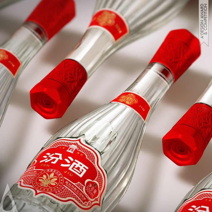 Bronze Packaging Design Award Winner 2022 Fenjiu Reborn Chinese Baijiu Packaging 