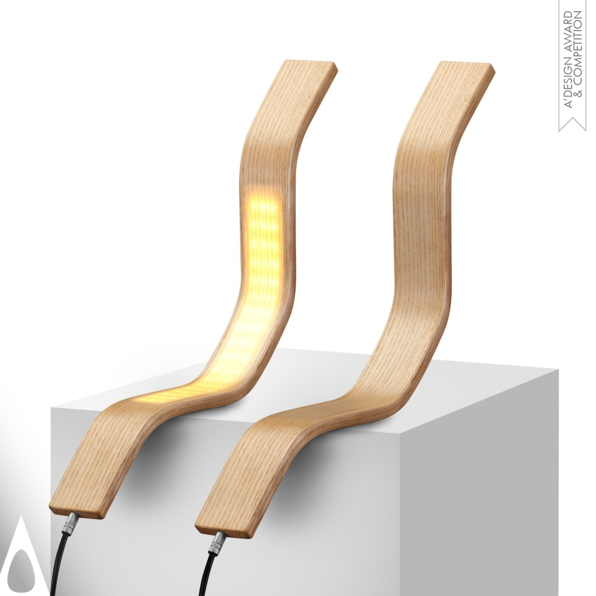 Bronze Lighting Products and Fixtures Design Award Winner 2022 Bow Lamp 