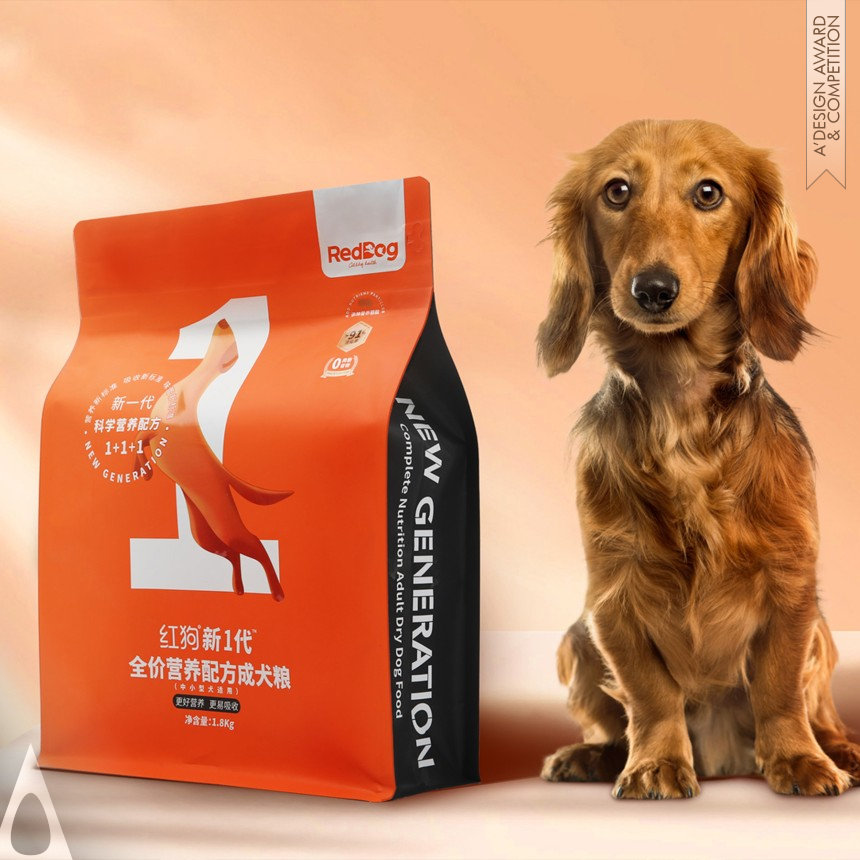 Shenzhen Hongrui Biological Technology Co., Ltd.'s RedDog Adult Pet Food Packaging