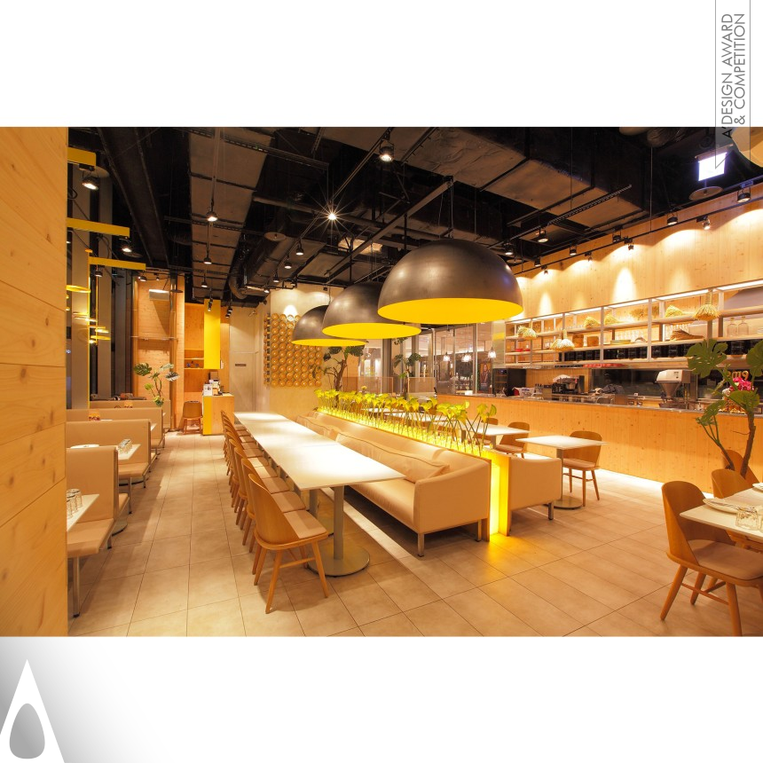 Yabi Kitchen - Bronze Interior Space and Exhibition Design Award Winner