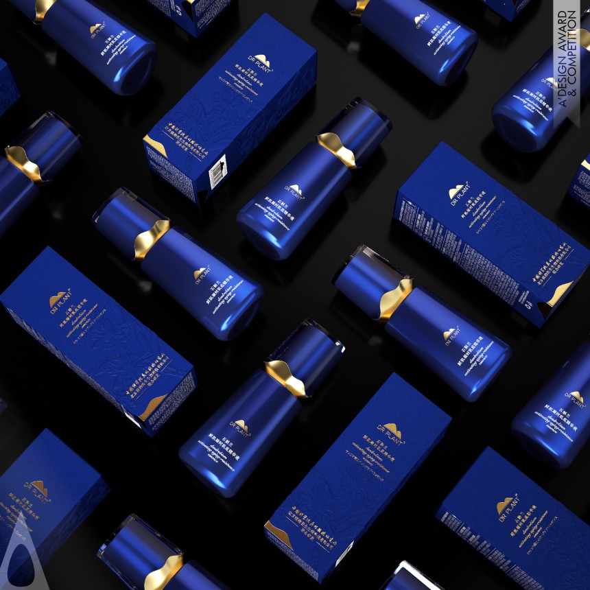 Tiger Pan's Frozen in Time in the Klein Blue Sea Skin Care Essence Packaging