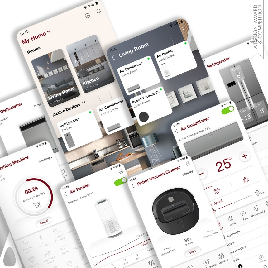 Vestel Evin Akli designed by Vestel UX and UI Design Group