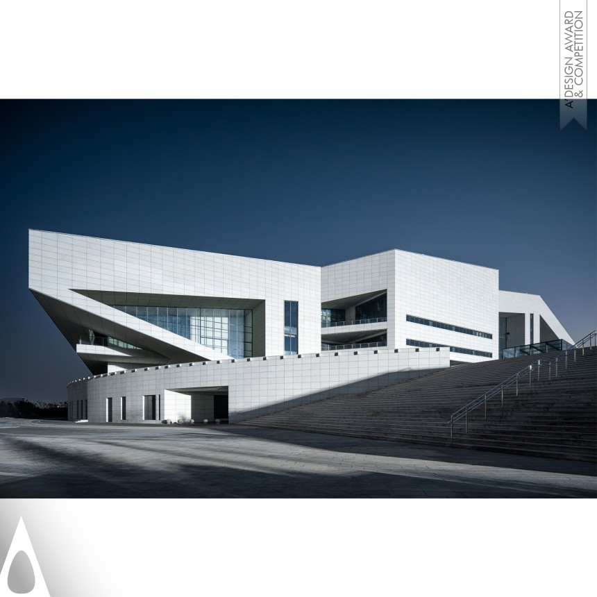 Silver Architecture, Building and Structure Design Award Winner 2022 Qingdao Pingdu Olympic Center Sport Venue 