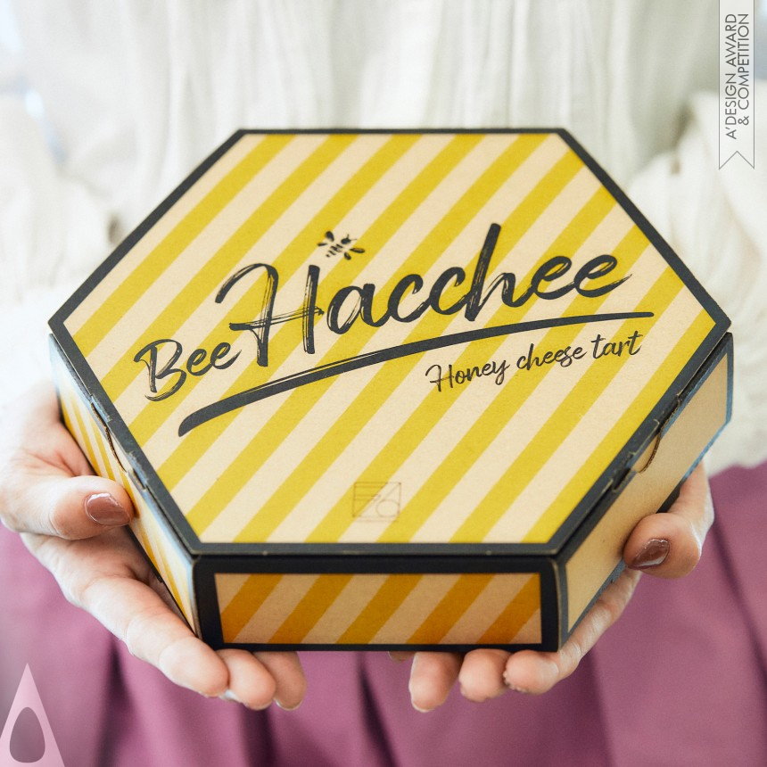 Iron Packaging Design Award Winner 2022 BeeHacchee Tarts Packaging 