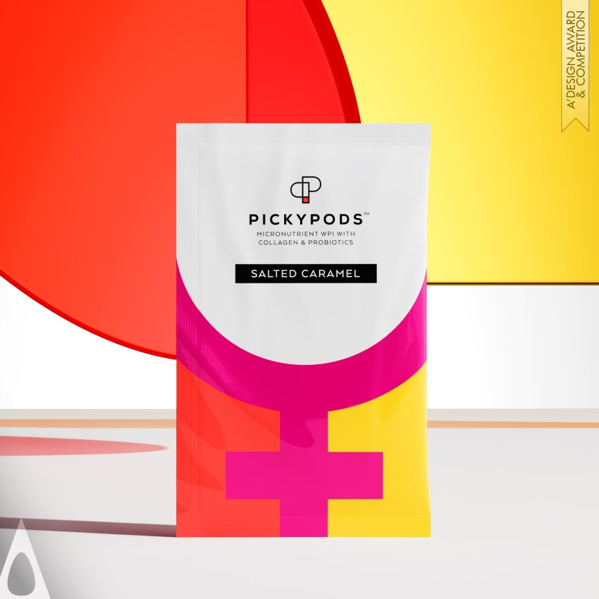 Angela Spindler's PickyPods Packaging for Supplements