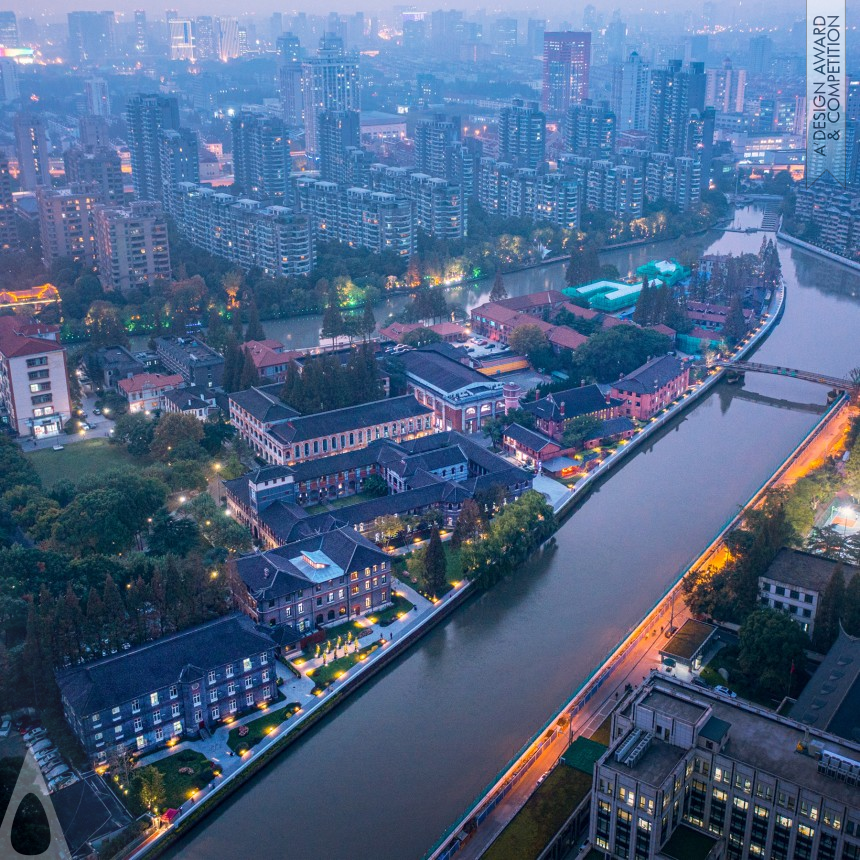 Bronze Landscape Planning and Garden Design Award Winner 2022 Suzhou Creek Waterfront and Campus Landscape 