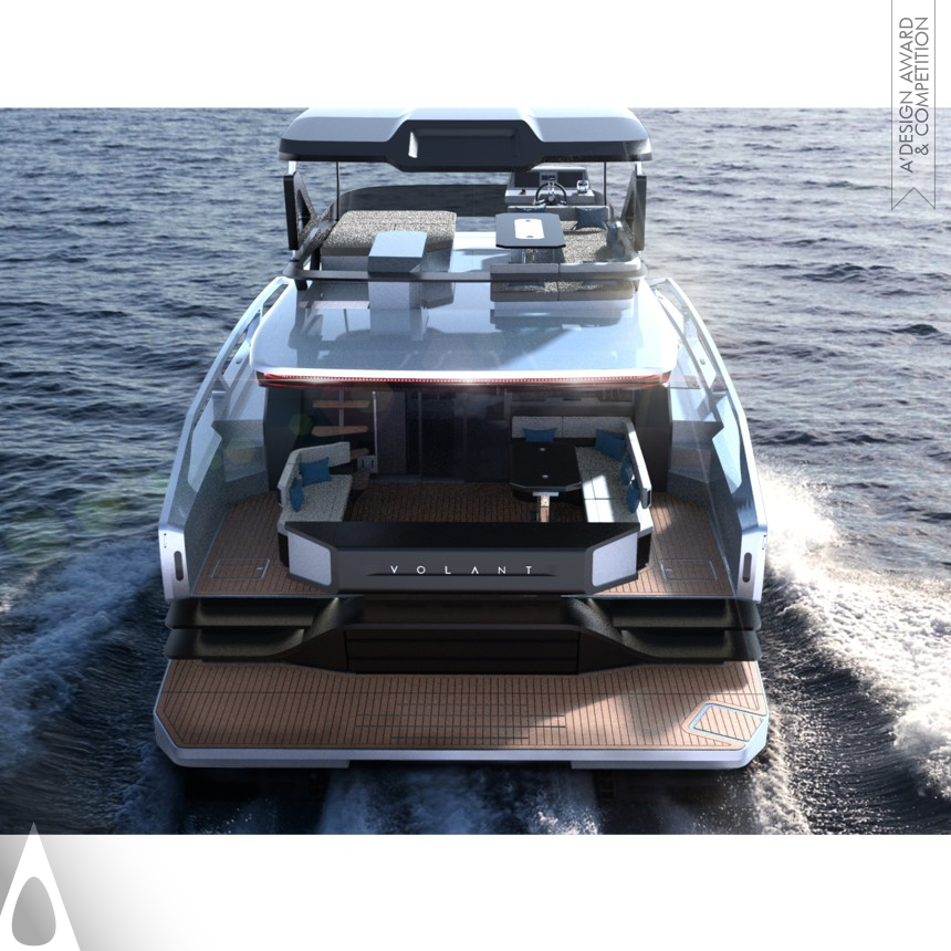 Baran Akalin's Volant Yacht-Volcat 43 Power Catamaran 