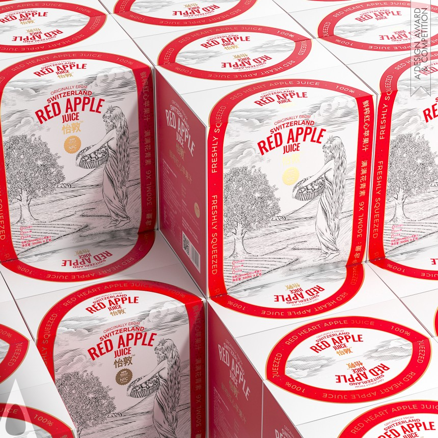 Idun Red Heart - Silver Packaging Design Award Winner