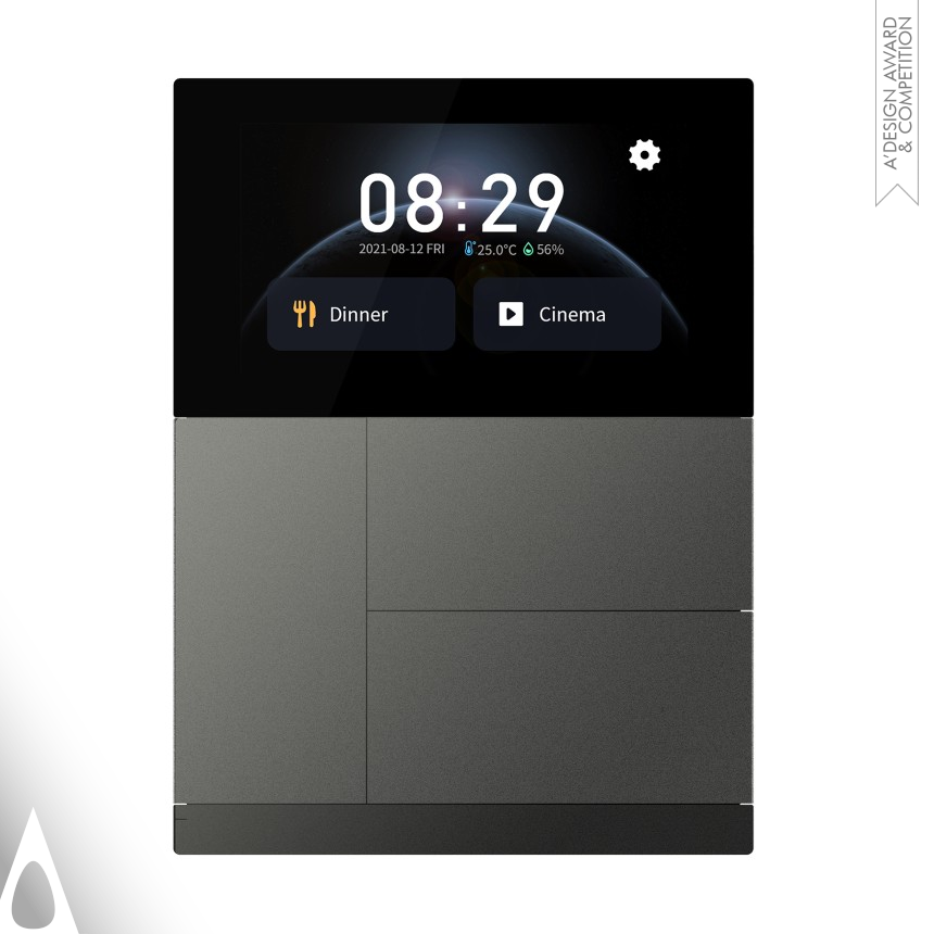 KNX Waltz Touch Pad designed by Cen Jiayun, Liu Dan, Luo Yi and Peng Yongjian