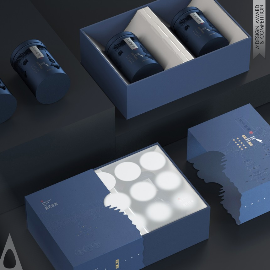 Silver Packaging Design Award Winner 2022 Shengming Shijia Tea Gift Box 