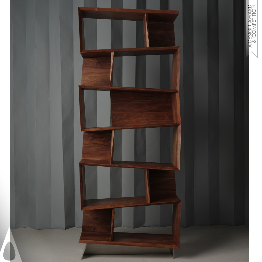 Bronze Furniture Design Award Winner 2022 Origami Bookshelf 