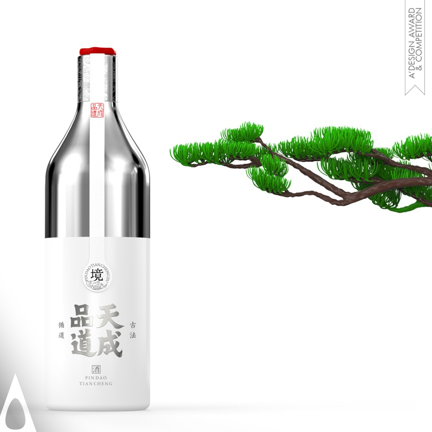 Bronze Packaging Design Award Winner 2022 Pindao Tiancheng Liquor Packaging 