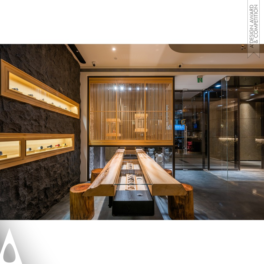 RP Luxury Watches Galleria - Iron Interior Space and Exhibition Design Award Winner