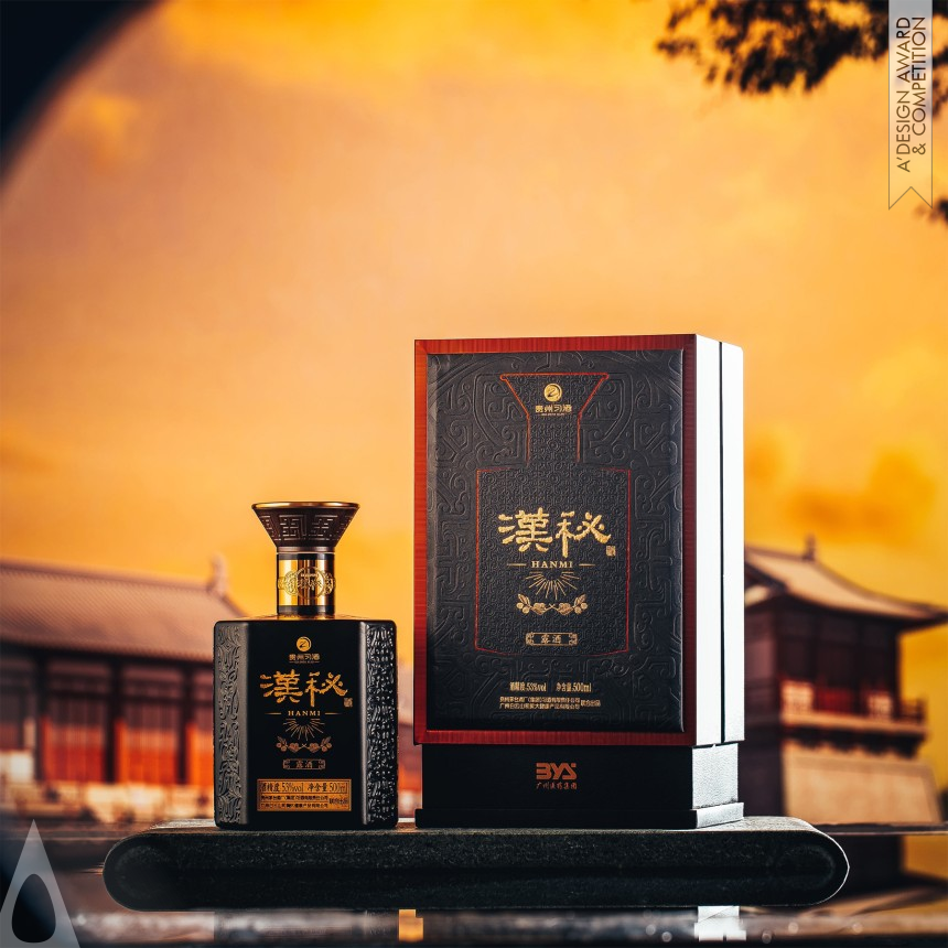 Golden Packaging Design Award Winner 2022 Xi Jiu Hanmi Liquor Packaging  