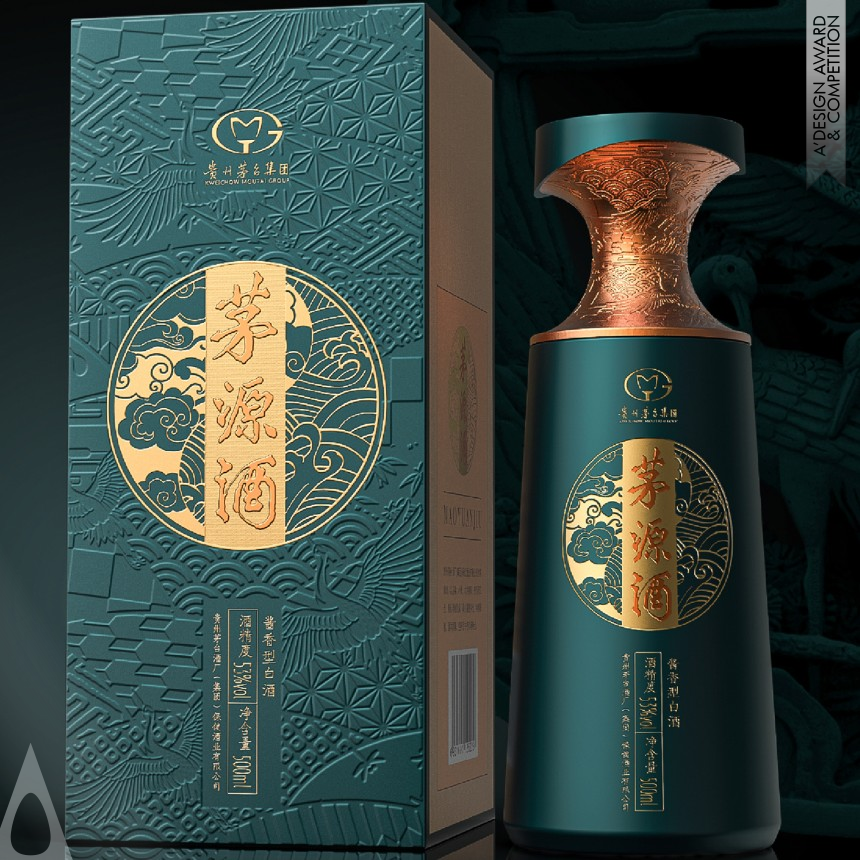 Silver Packaging Design Award Winner 2022 Guizhou Moutai Maoyuan Jiu Liquor Packaging 