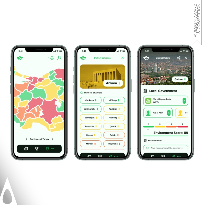 Ata Sevinc's Voteco Mobile Application