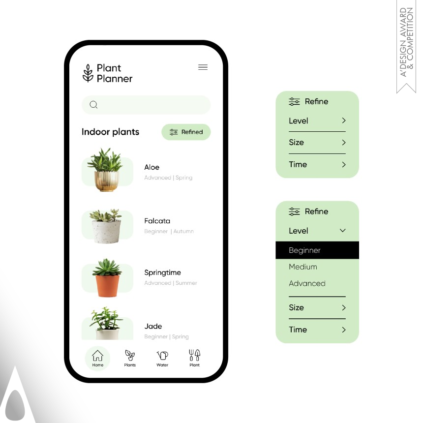 Plant Planner designed by Anna Muratova