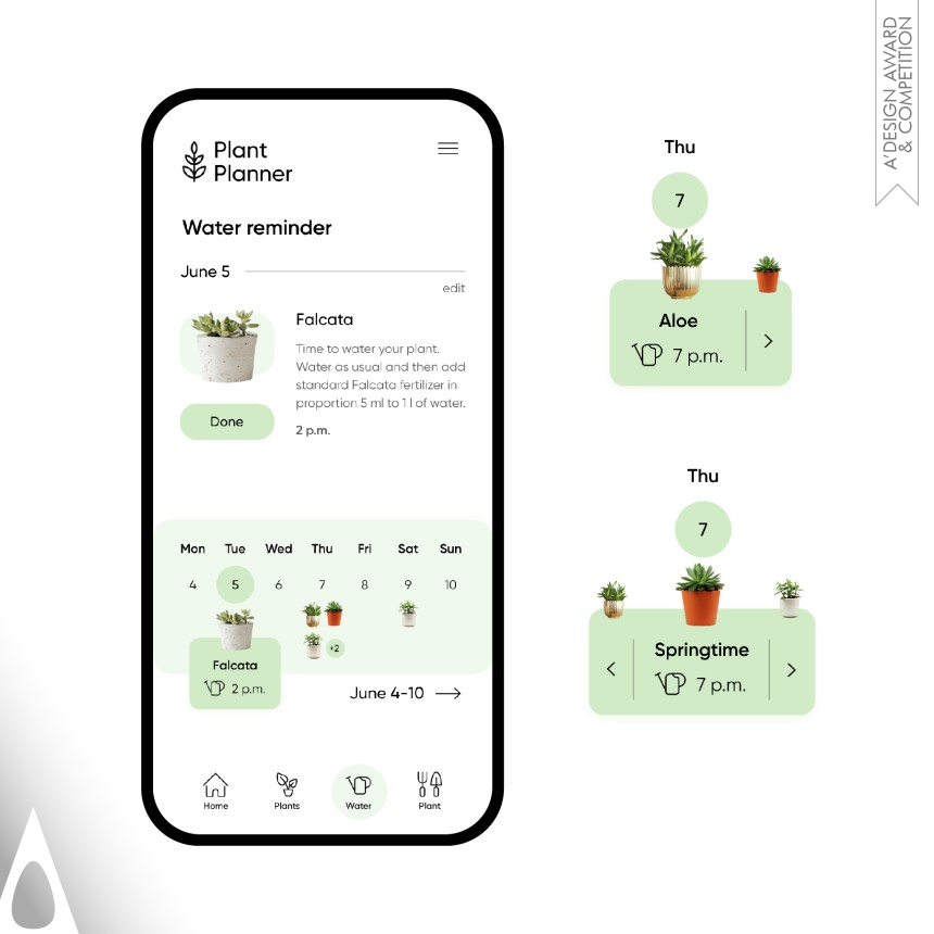 Anna Muratova's Plant Planner Mobile App