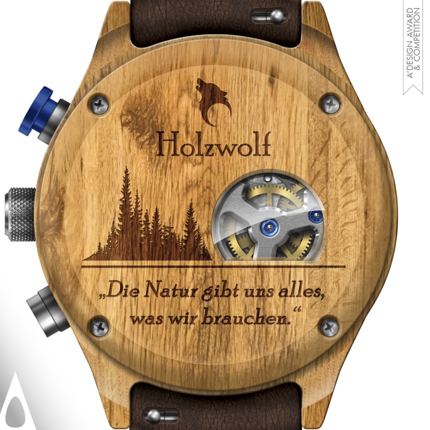 Holzwolf designed by Hernani Ruhland Tralli