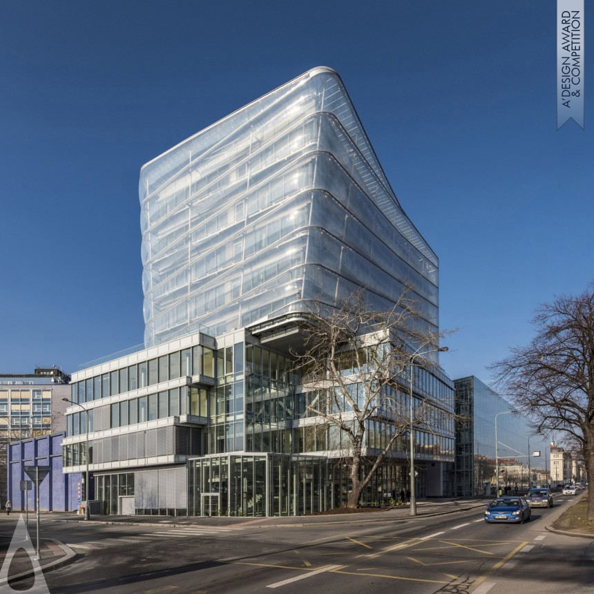 ETFE Membrane Facade designed by Petr Franta