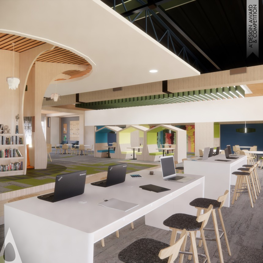 Bronze Interior Space and Exhibition Design Award Winner 2022 Wonderland Learning Center 