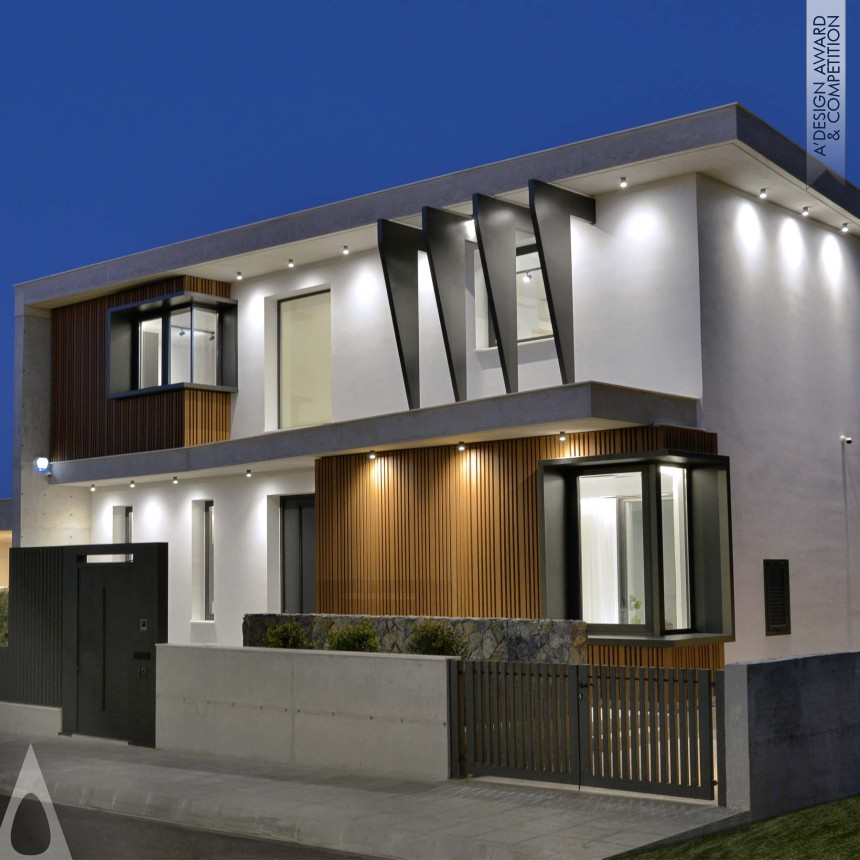 Iron Architecture, Building and Structure Design Award Winner 2022 Villa Troy Residential House 