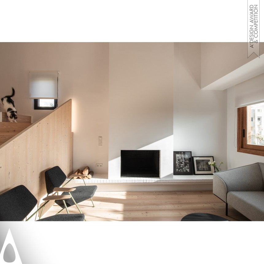 Iron Interior Space and Exhibition Design Award Winner 2022 Luminous Minimal Apartment Refurbishment 