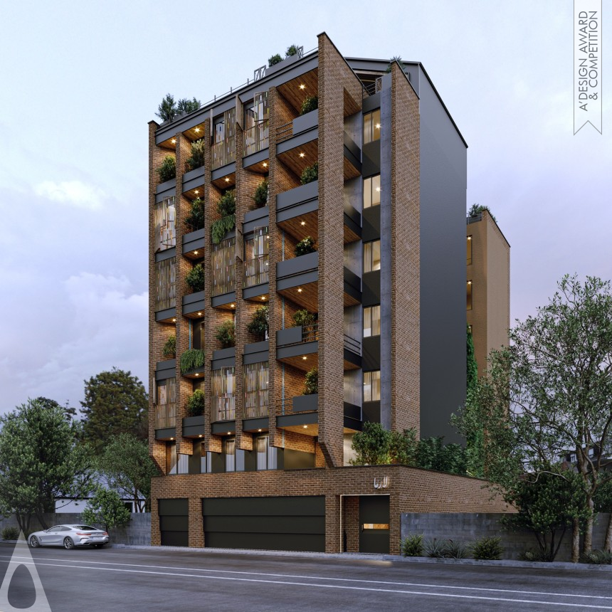 Iron Architecture, Building and Structure Design Award Winner 2022 Larma Apartment 