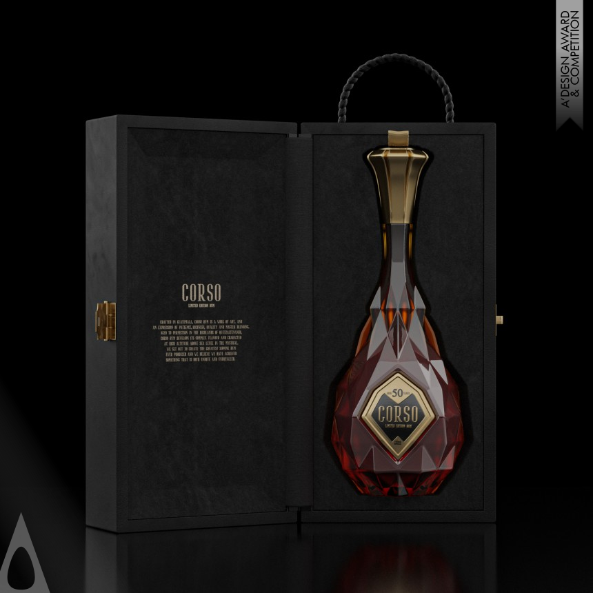 Mateus Morgan's Corso Rum Packaging