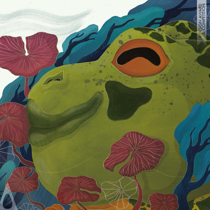 Frank and the Frog - Silver Graphics, Illustration and Visual Communication Design Award Winner