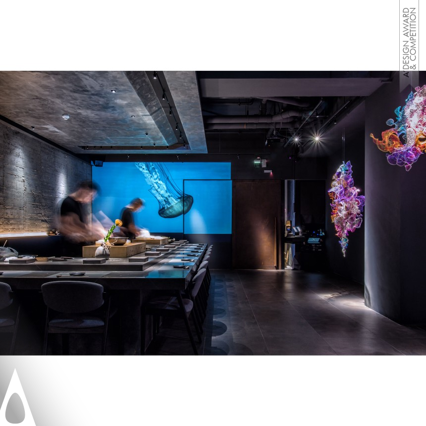 Jian Sushi - Silver Interior Space and Exhibition Design Award Winner