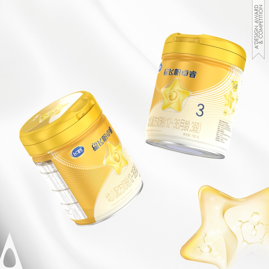 Iron Packaging Design Award Winner 2022 Infant Milk Powder Sealed Fresh Can 