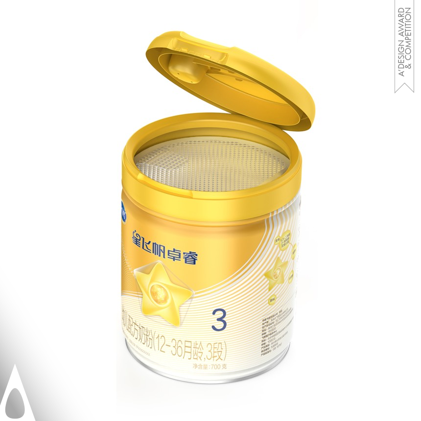 Shiping Zou's Infant Milk Powder Sealed Fresh Can