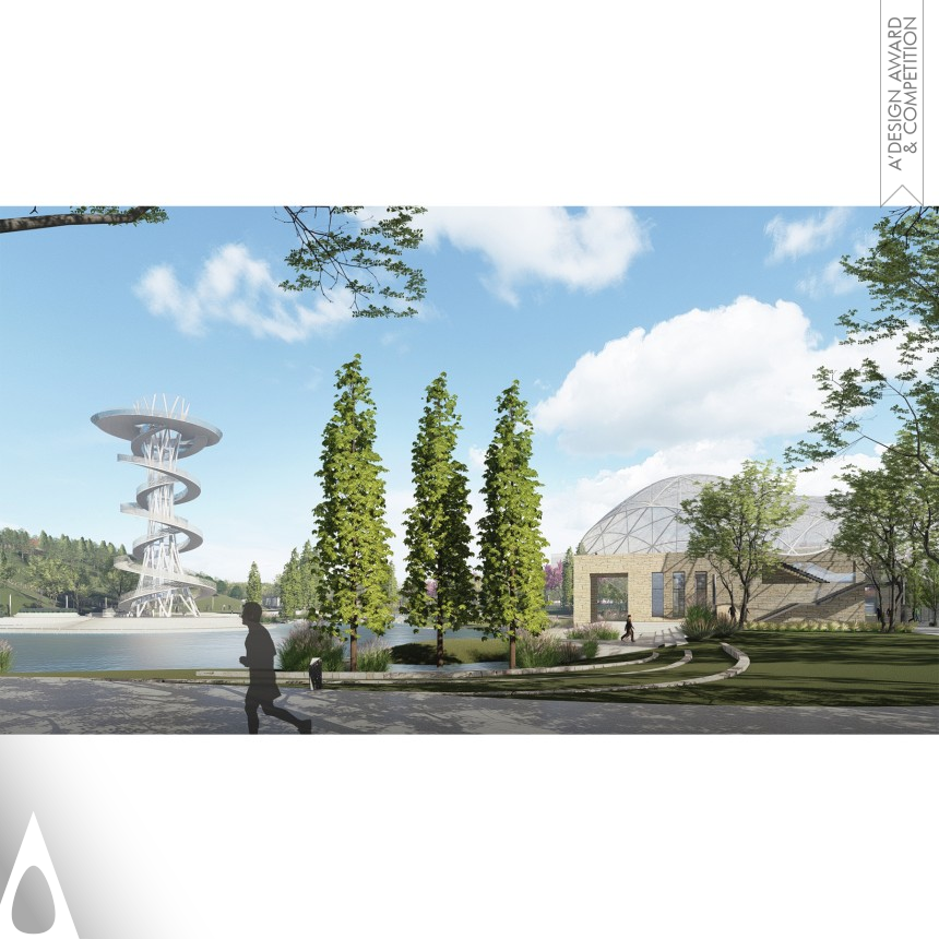 Jwp Design Studio's Taiping New City Poetic Emerald Corridor Landscape Planning Design