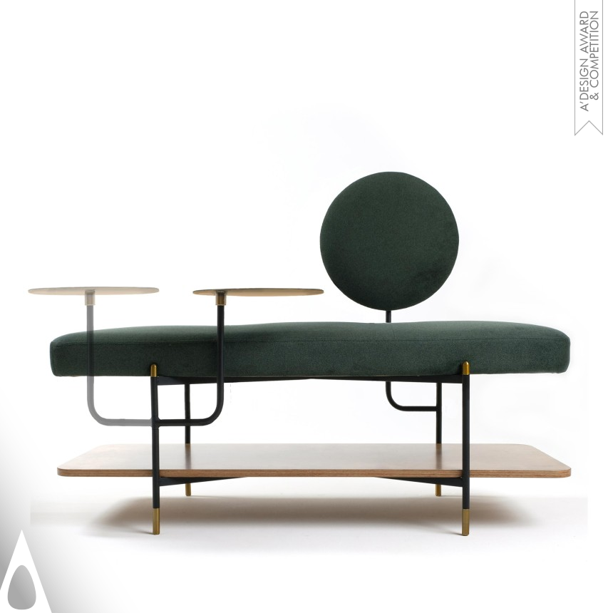 Bronze Furniture Design Award Winner 2022 Arasta Multifunctional Bench 