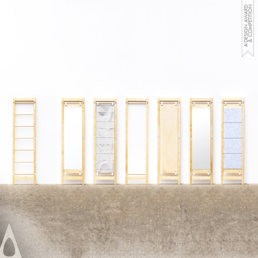 Silver Furniture Design Award Winner 2022 Framy Customizable Room Divider 