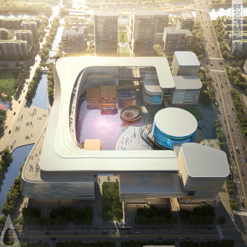 Aedas's Wuhan Fun-Land Smart Science City Office and Residential