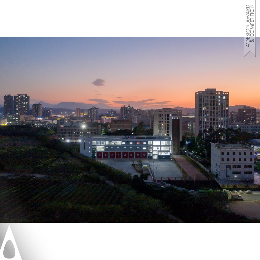 Bronze Architecture, Building and Structure Design Award Winner 2022 Longdong Fire Station 