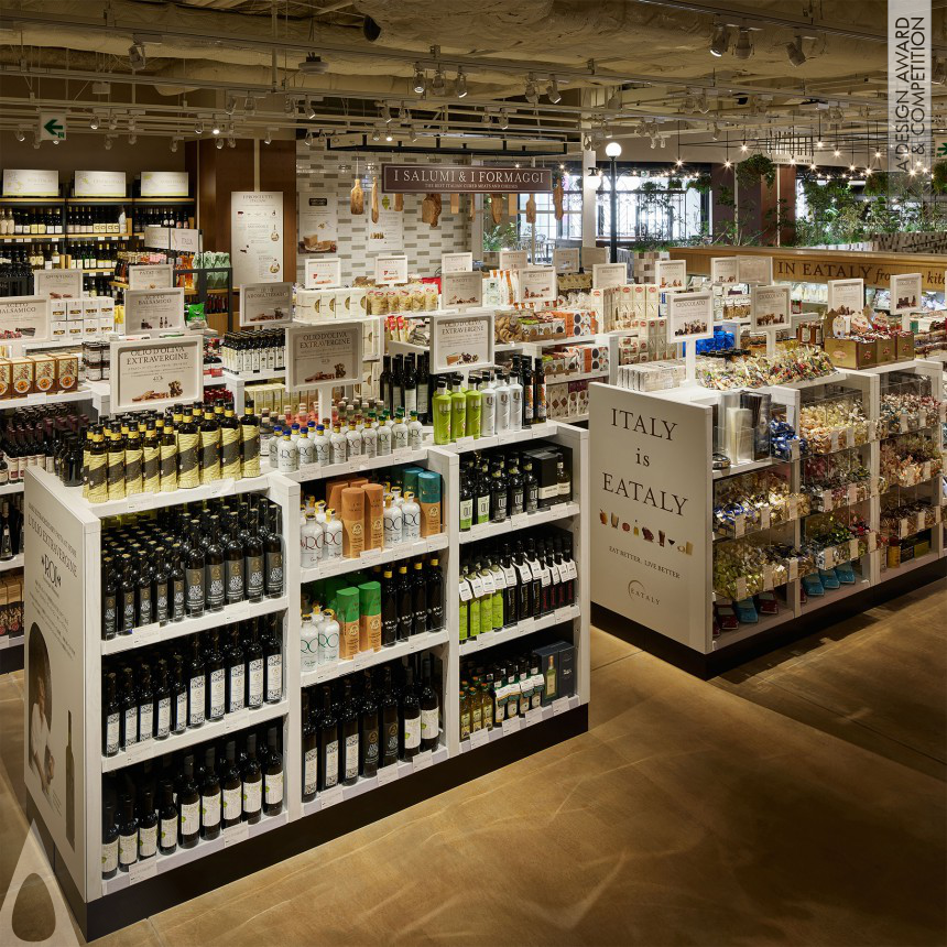 Eataly Ginza designed by Uds Ltd.