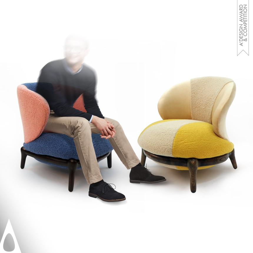 Wei Jingye and Lu Xinyu's Sweet Candy Leisure Chair