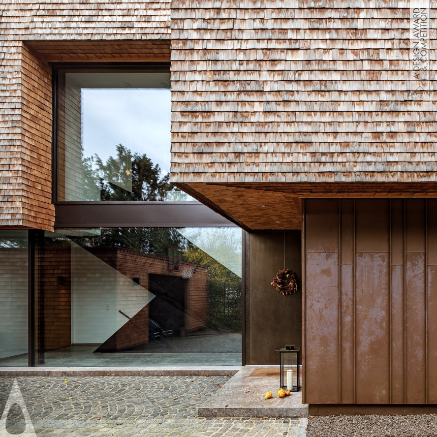 Silver Architecture, Building and Structure Design Award Winner 2022 Shingle Residence L011 Residential House 