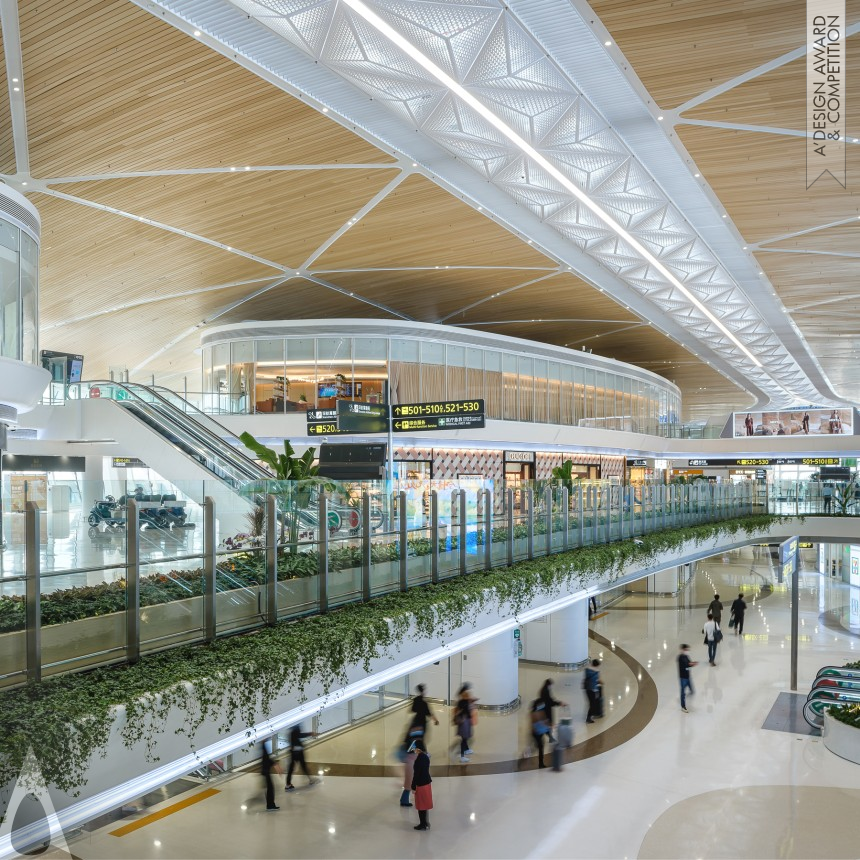 SZ Int'l Satellite Concourse - Platinum Architecture, Building and Structure Design Award Winner