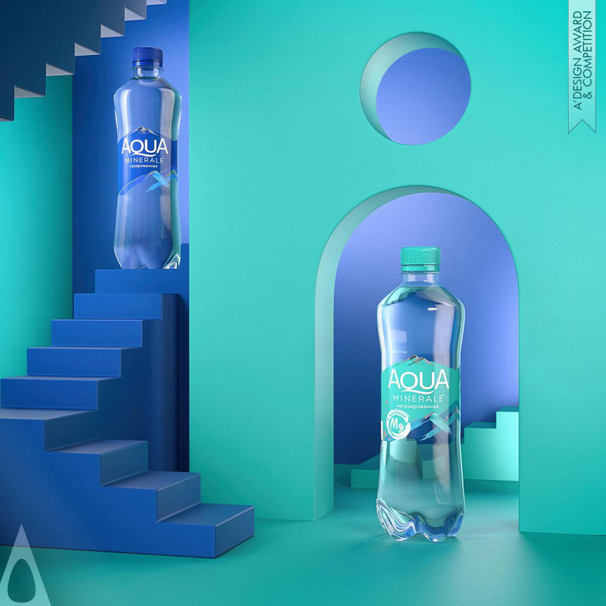 Silver Packaging Design Award Winner 2022 Aqua Minerale Redesign Beverage Packaging 