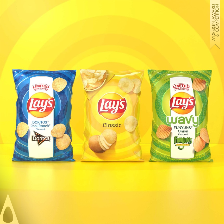 Iron Packaging Design Award Winner 2022 Lay's Flavor Swap Influencer Kit Food Packaging 